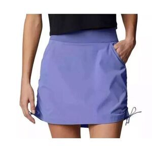 COLUMBIA Skort Size Small Purple Lotus Omni-Shade Pockets Active Fit NWT 50 UPF